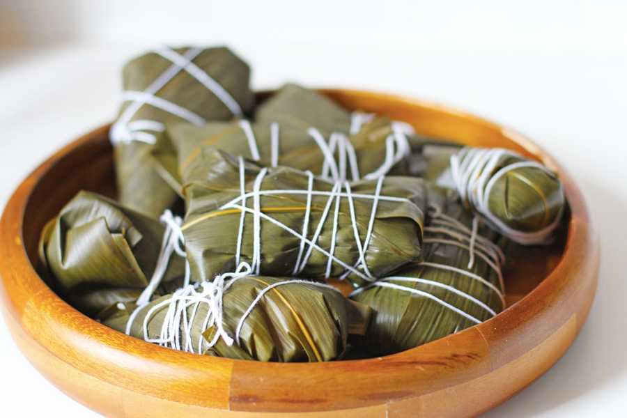 Vegan Zongzi Chinese Bamboo Steamed Rice East Meets Kitchen