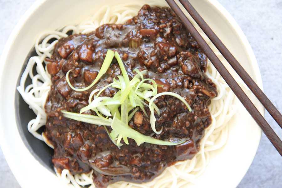 Vegan Korean Jajangmyeon East Meets Kitchen