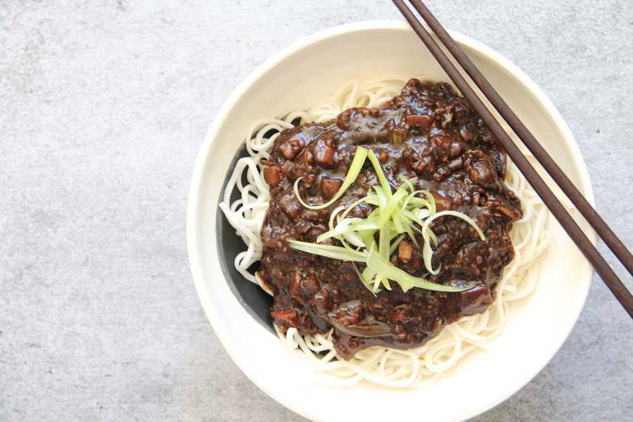 Vegan Korean Jajangmyeon East Meets Kitchen